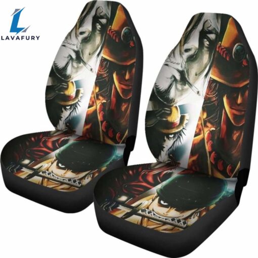 One Peace Anime Car Seat Covers Universal Fit