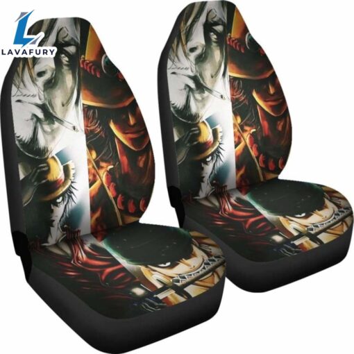 One Peace Anime Car Seat Covers Universal Fit