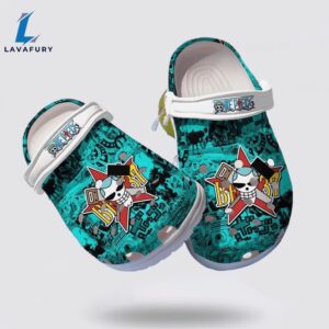 One Piece Anime Crocs Crocband Clogs Comfortable Shoes For Men Women
