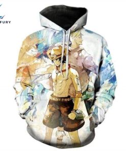 One Piece Hoodies Ace And…