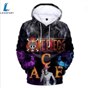 One Piece Hoodies Ace One…