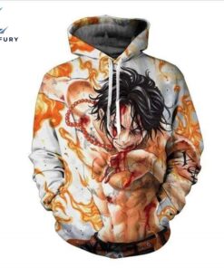 One Piece Hoodies Ace’s Fight…