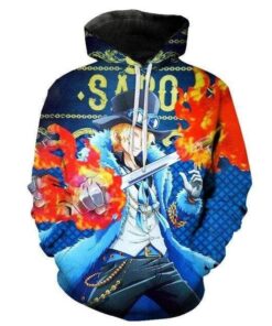 One Piece Hoodies Sabo Second…