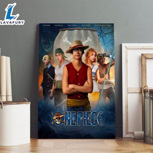 One Piece Live Action 2023 Canvas Poster