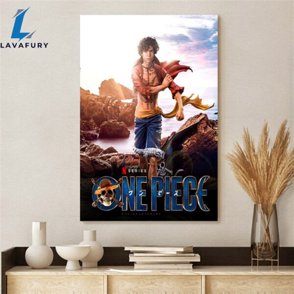 One Piece Live Action 2023 Canvas Poster - Lavafury