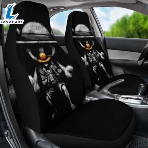 One Piece Luffy Car Seat Covers Universal Fit