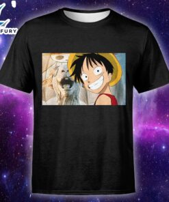 One Piece Tv Series 2023 Unisex Black T-Shirt