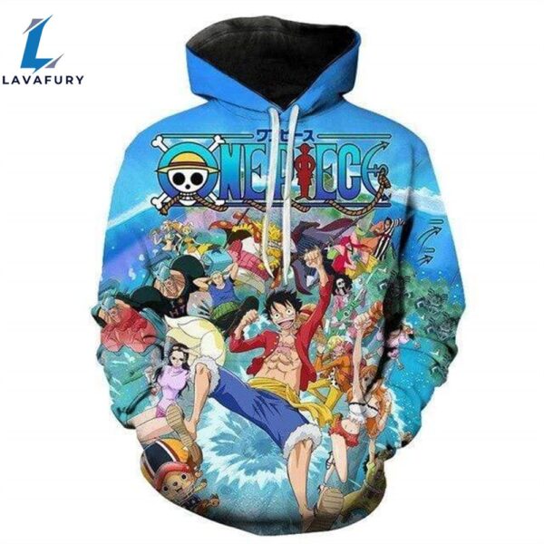 One Piece Universe One Piece Anime 3D Hoodie