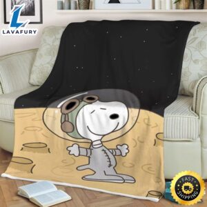 Peanuts Snoopy Comfy Sofa Throw Blanket