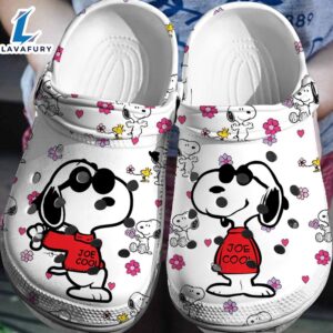 Peanuts Snoopy Cartoon Comfortable Clogs Shoes 3D