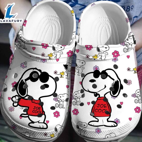 Peanuts Snoopy Crocs Crocband Comfortable Clogs Shoes 3D