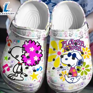 Peanuts Snoopy Shoes Comfortable Clogs 3D