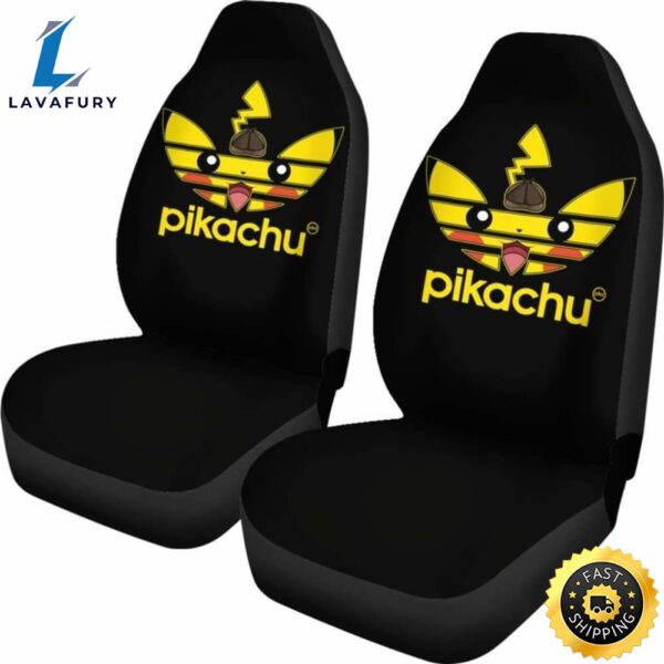 Pokemon Pikachu 2023 Car Seat Covers Universal
