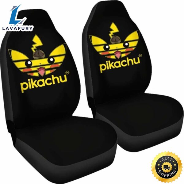 Pokemon Pikachu 2023 Car Seat Covers Universal