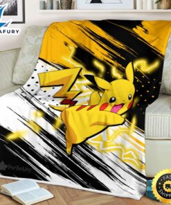 Pikachu Pokemon Anime Pokemon Blanket