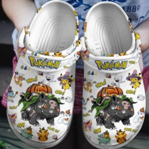 Pokémon Unisex Clogs Shoes Comfortable Crocband For Men Women