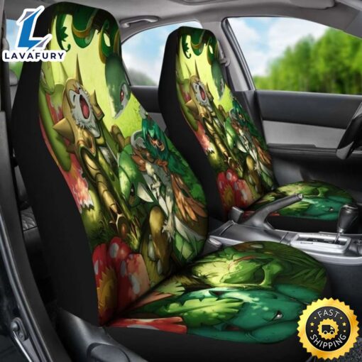 Pokemon Grass  Car Seat Covers