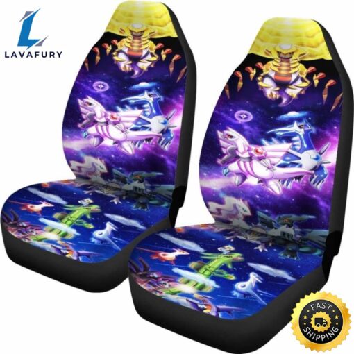 Pokemon Legendary Sky Car Seat Covers Universal