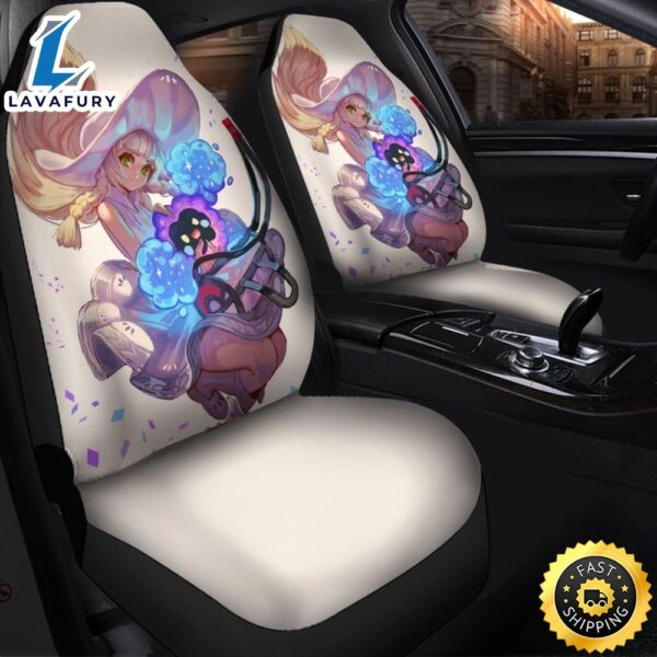 Pokemon Lillie And Nebby Seat Covers Amazing Best Gift Ideas