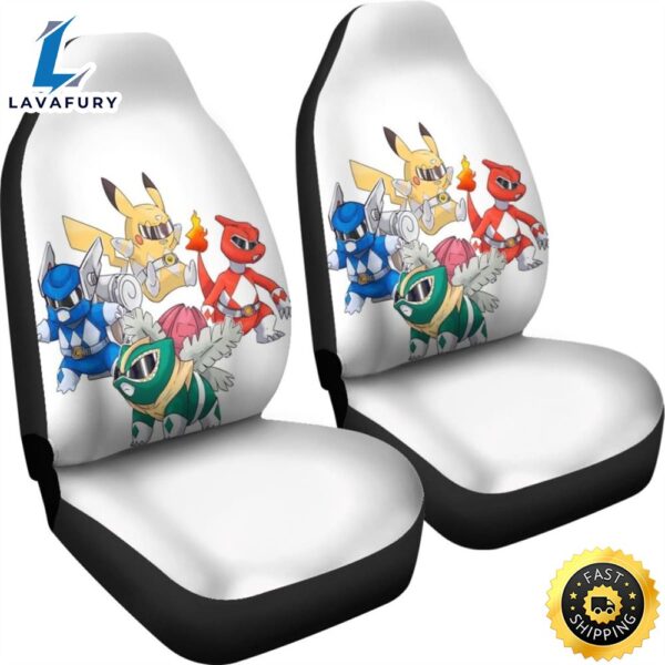 Pokemon Pikachu Power Ranger Car Seat Covers Amazing Best Gift Ideas