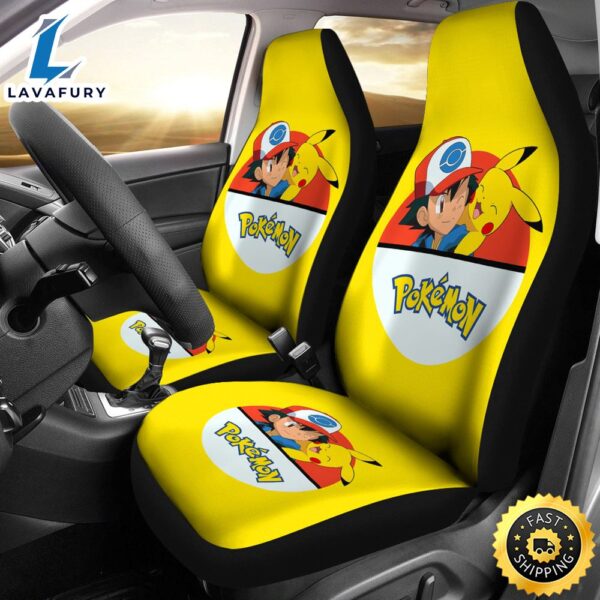 Pokemon Seat Covers Anime Pokemon Car Accessories Gift For Fans