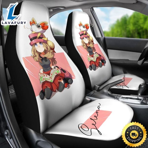 Pokemon Serena Anime Pokemon Car Seat Covers Anime