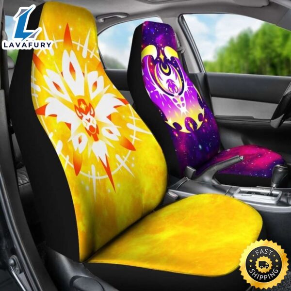 Pokemon Sun Moon Car Seat Covers Universal