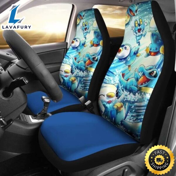 Pokemon Water Car Seat Covers Universal