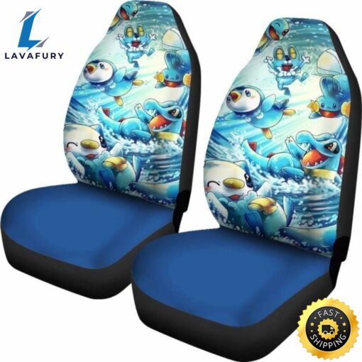 Pokemon Water Car Seat Covers Universal