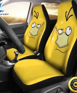 Psyduck Pokemon Car Seat Covers…