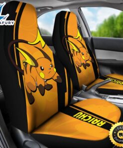 Raichu Pokemon Car Seat Covers Style Custom For Fans 3 jq8rzl.jpg