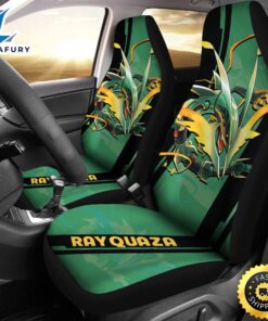 Rayquaza Pokemon Car Seat Covers Style Custom For Fans