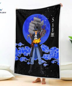 Sabo Moon Style One Piece Anime Blanket 1 valgvl.jpg