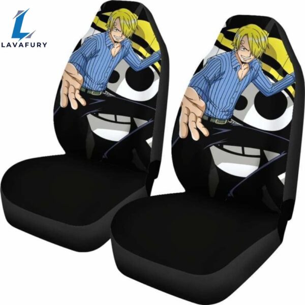 Sanji One Piece Car Seat Covers Universal Fit
