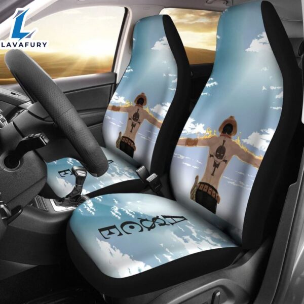 Sky Ace Pirate One Piece Car Seat Covers Universal Fit