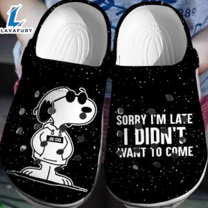 Snoopy – Sorry Im Late…