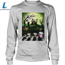 Snoopy Abbey Road Halloween Moon Unisex Shirt 2 kkynwo.jpg