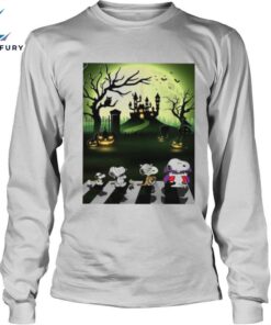 Snoopy Abbey Road Halloween Moon Unisex Shirt 2 kkynwo.jpg