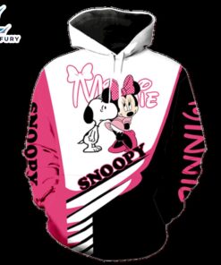 Snoopy And Minnie Mouse Disney…
