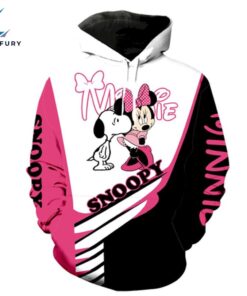 Snoopy And Minnie Mouse Cartoon…
