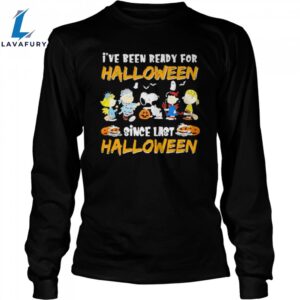 Snoopy And Peanuts Friends I ve Been Ready For Halloween Since Last Charlie Brown Halloween Unisex Shirt 2 ovhgnm.jpg