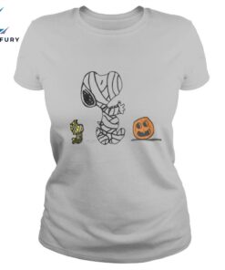 Snoopy And Woodstock Pumpkin Halloween Unisex Shirt 1 iahkru.jpg