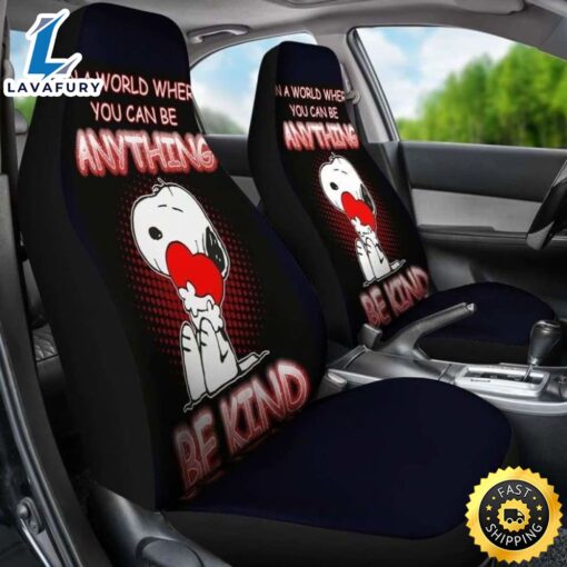 Snoopy Car Seat Covers Universal Fit