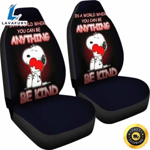 Snoopy Car Seat Covers Universal Fit