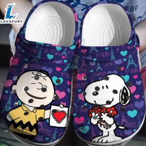 Snoopy Charlie Crocs 3D Clog…