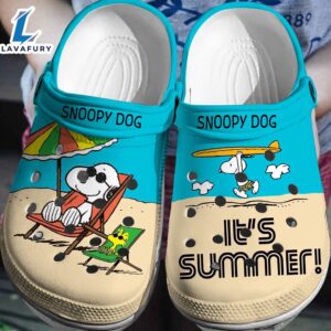 Snoopy Summer 3D Peanuts Clog Shoes