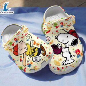 Snoopy Crocs Classic Clogs Shoes