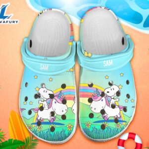 Snoopy Crocs Crocband Clogs Comfortable…