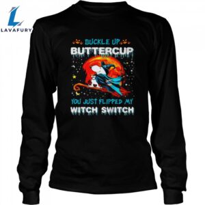 Snoopy Dolphins buckle up buttercup you just flipped Halloween Unisex Shirt 2 yjfxrs.jpg