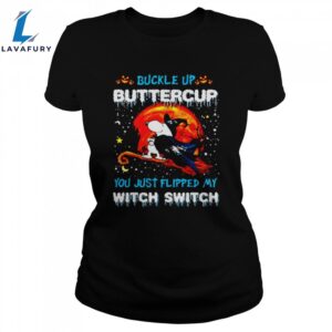 Snoopy Eagles buckle up buttercup you just flipped Halloween Unisex Shirt 1 nsnki2.jpg